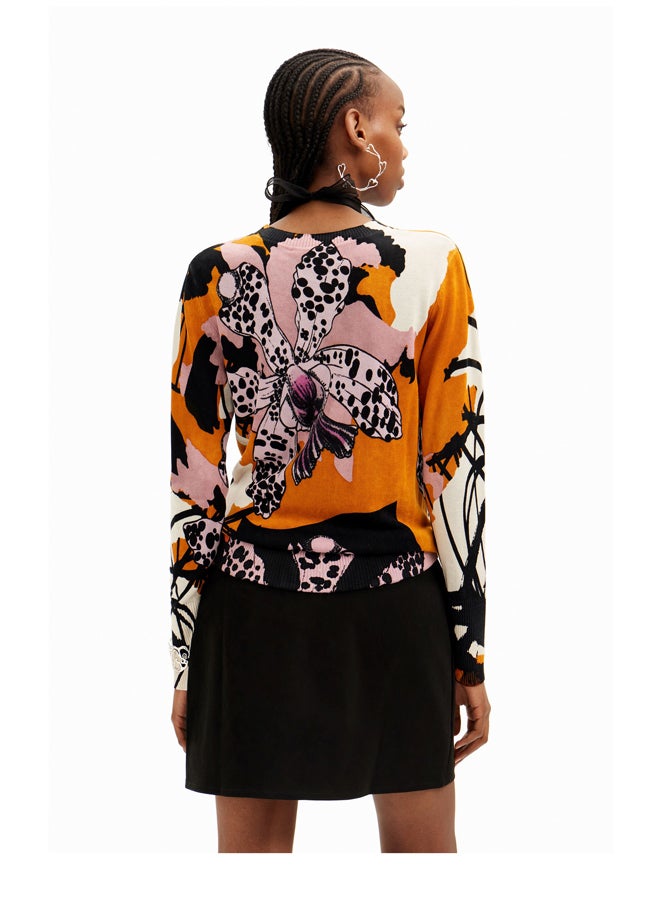DESIGUAL M. Christian Lacroix orchid pullover - Image 3