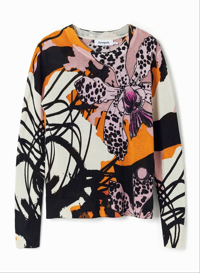 DESIGUAL M. Christian Lacroix orchid pullover - Image 5