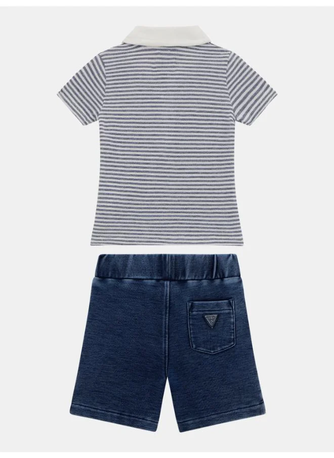 GUESS Kids Short Sleev T-Shirt And Shorts