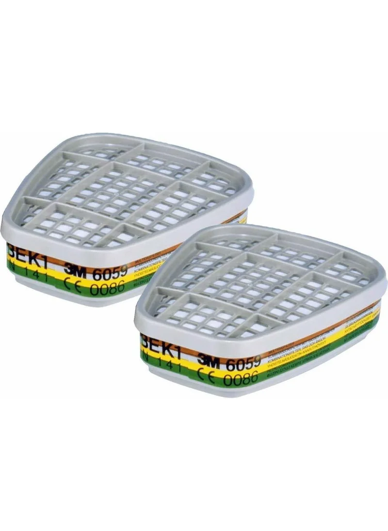 3M 6059 Abek1 Organic Gas Vapor Filter
