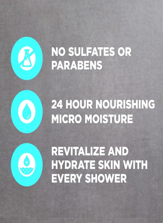 Dove Men+Care DOVE MEN + CARE Relaxing Blue Eucalyptus + Birch Body and Face Wash 3 Count with 24-Hour Nourishing Micromoisture Technology Body Wash for Men - Image 4