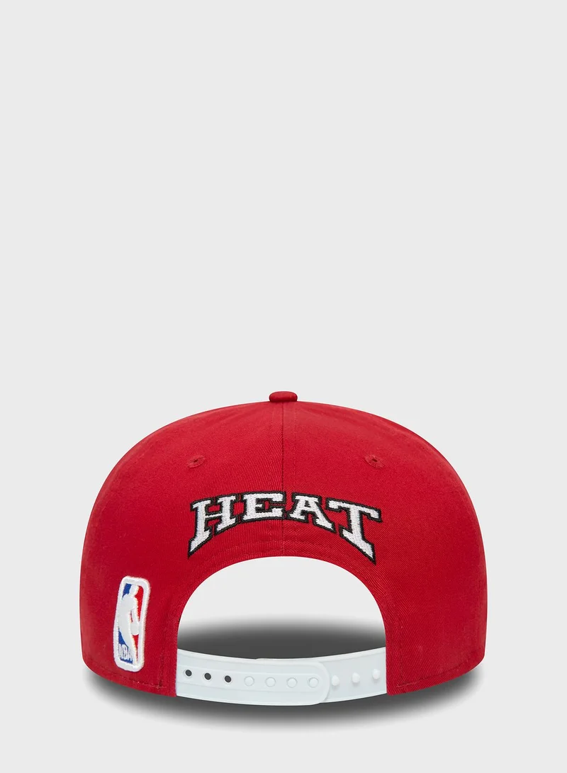 NEW ERA 9Fifty Miami Heat Rear Logo Cap