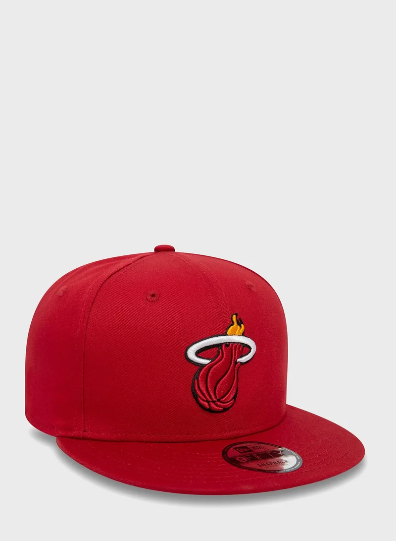 NEW ERA 9Fifty Miami Heat Rear Logo Cap
