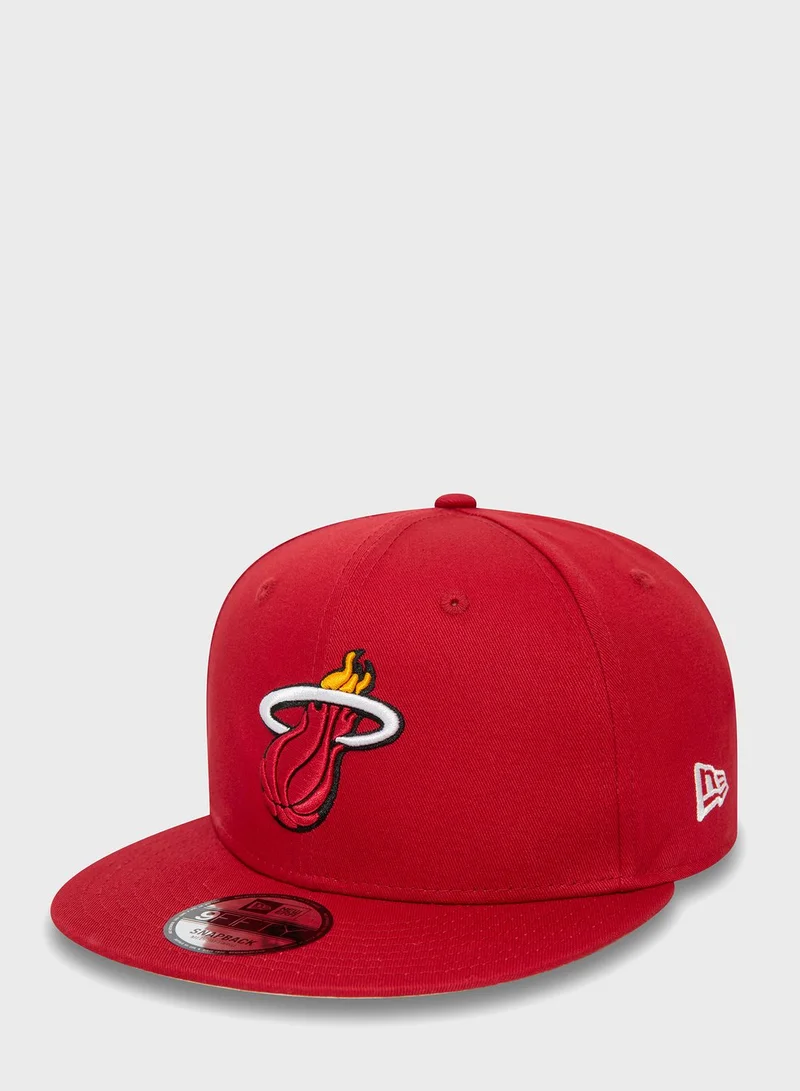 NEW ERA 9Fifty Miami Heat Rear Logo Cap