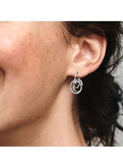 PANDORA Family Always Encircled Hoop Earrings  - Image 2