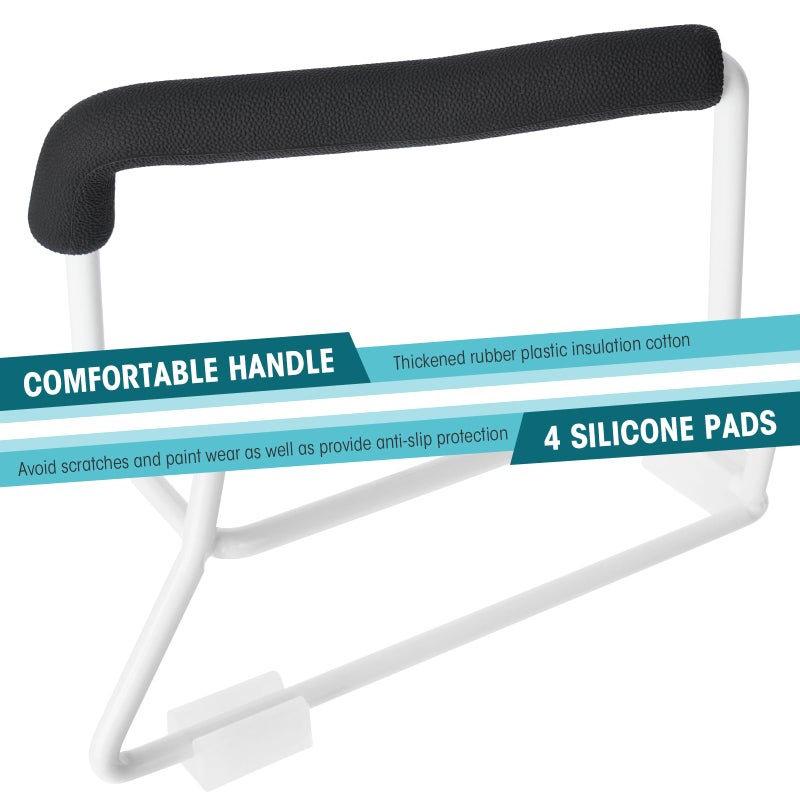 Zipcase Stocking Donner, Sock Aid Tool to Put on Compression Socks for Medium Calves Less Than 18" in Circumference (Compatible for JOBST,SB SOX,CHARMKING,FITRELL,Bluemaple,COOLOVER) White - Image 4