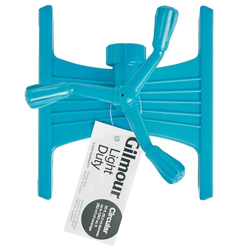 Gilmour 1963 Sq Ft Spinning Sprinkler with Stationary Base, Whirling Sprinkler Head for 360 Degree Coverage in Flower Beds and Vegetable Gardens - Image 2