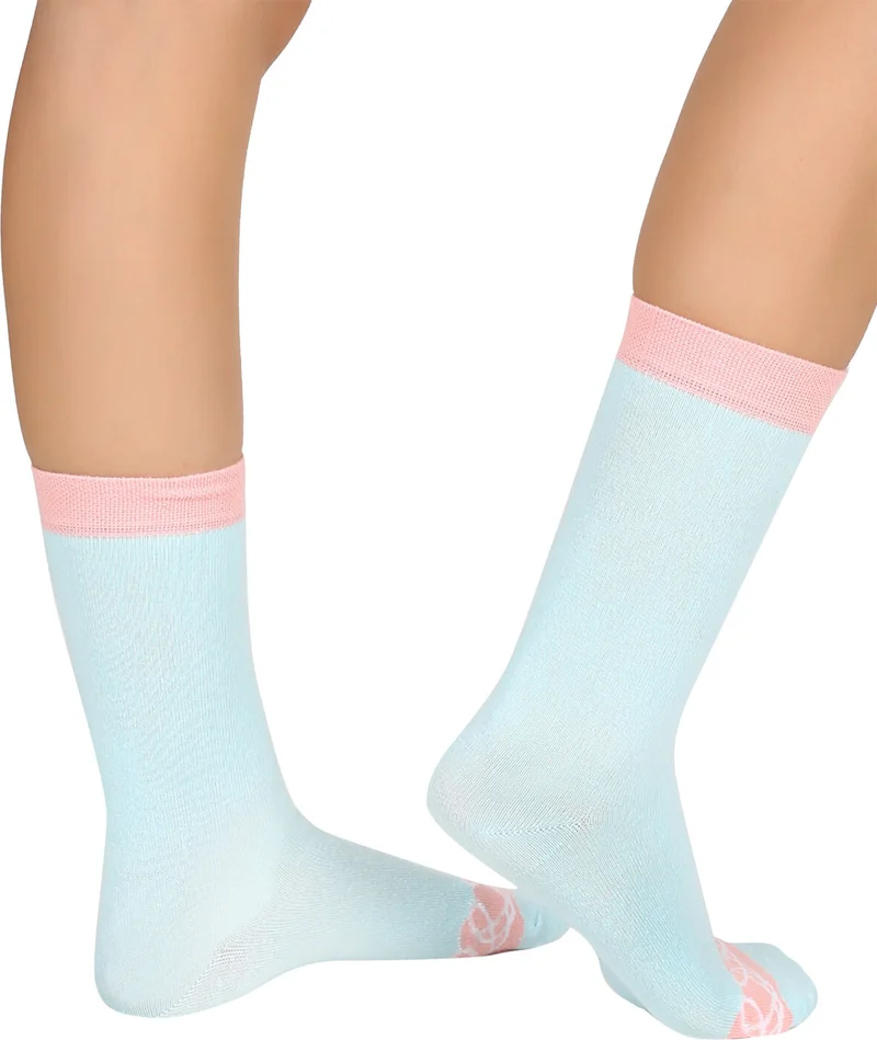 مونو سوكس Nuty Lilac Chocolate Women's Single Donut Socks