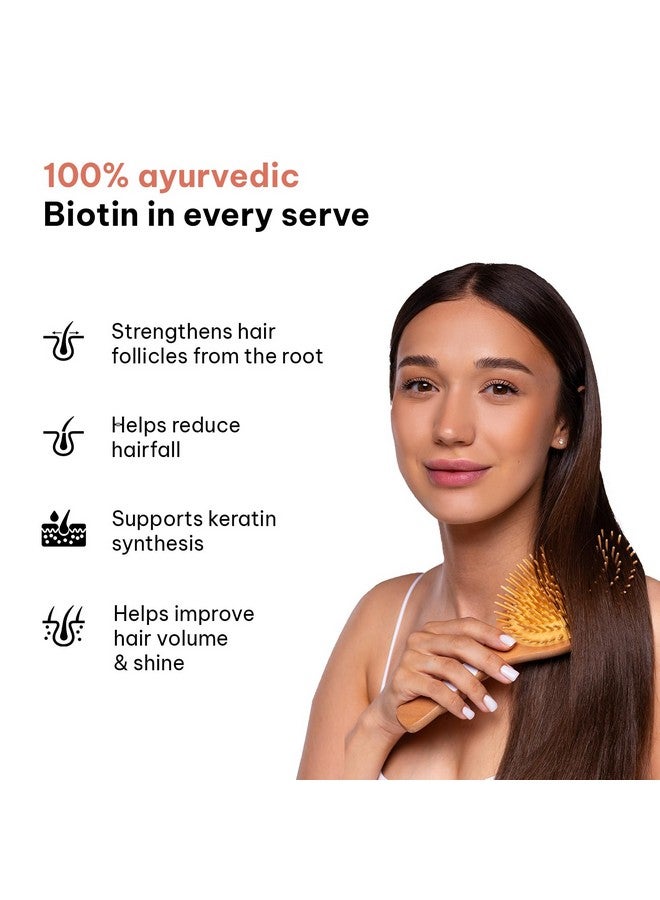 HEALTHKART هيلث كارت hk فيتالس البيوتين (90 قرص) | مكمل لنمو الشعر، شعر قوي وبشرة متألقة، يحارب هشاشة الأظافر - Image 5