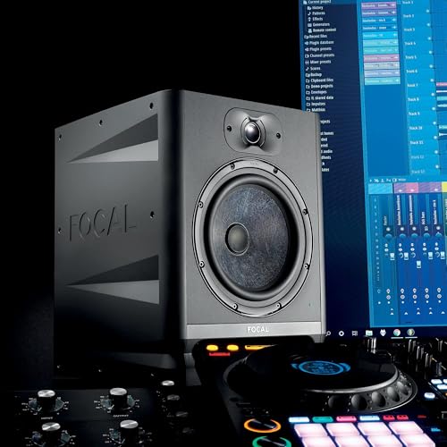 Focal Alpha 80 Evo – 8" Active 2-Way Studio Monitor, 115W RMS Bi-Amp, Slatefiber Woofer, 38Hz–22kHz, High-SPL Nearfield Reference Speaker – Sold Individually - Image 2