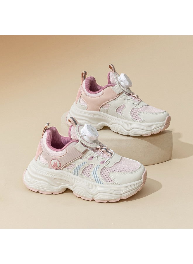 Annil أحذية رياضية للبنين والأطفال الكبار 2025 ربيع/صيف مع حزام دوار وشبكة قابلة للتنفس - حذاء جري مريح ودائم للفتيات - Image 5