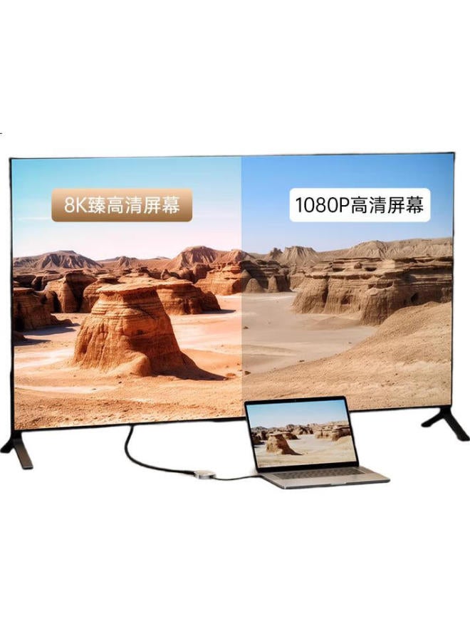 Acasis Leidian 3 Expansion Dock, Type-C To Dual Dp, Three-Screen Independent Display, Type-C To Dual Dp Expansion, Dp To Hdmi One-To 8K Ultra Hd Independent Display, Desktop Office Expansion Dock, Tb2D - Image 1