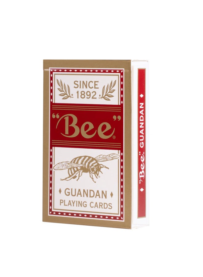 Bee Bee Poker Cards For Gwom-pei, Poker Tournament Entertainment Competitive Card Game, 10 Red Decks - Image 3