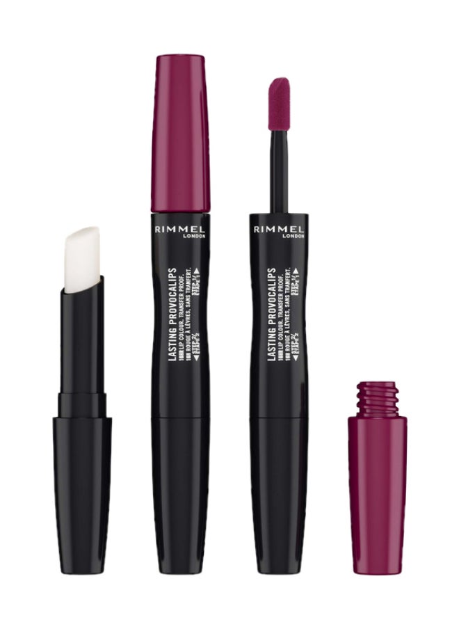 RIMMEL LONDON Lasting Provocalips Liquid Lipstick 440 Maroon Swoon  - Image 1