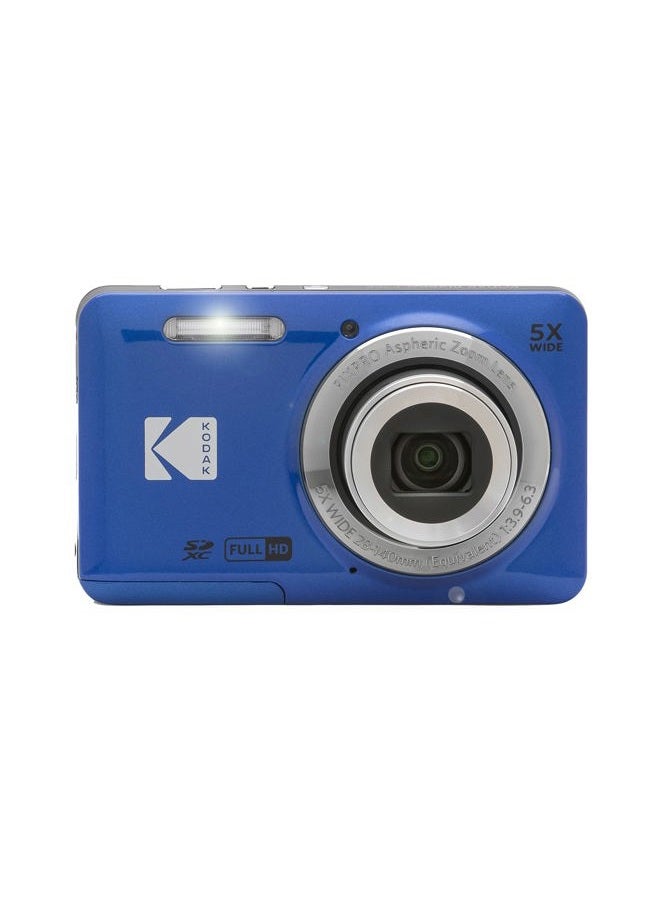 Photo4Less Kodak PIXPRO FZ55 Digital Camera (Blue) + 32GB Memory Card + Point and Shoot Camera Case + Extendable Monopod + Lens Cleaning Pen + LCD Screen Protectors + Table Top Tripod – Ultimate Bundle - Image 4