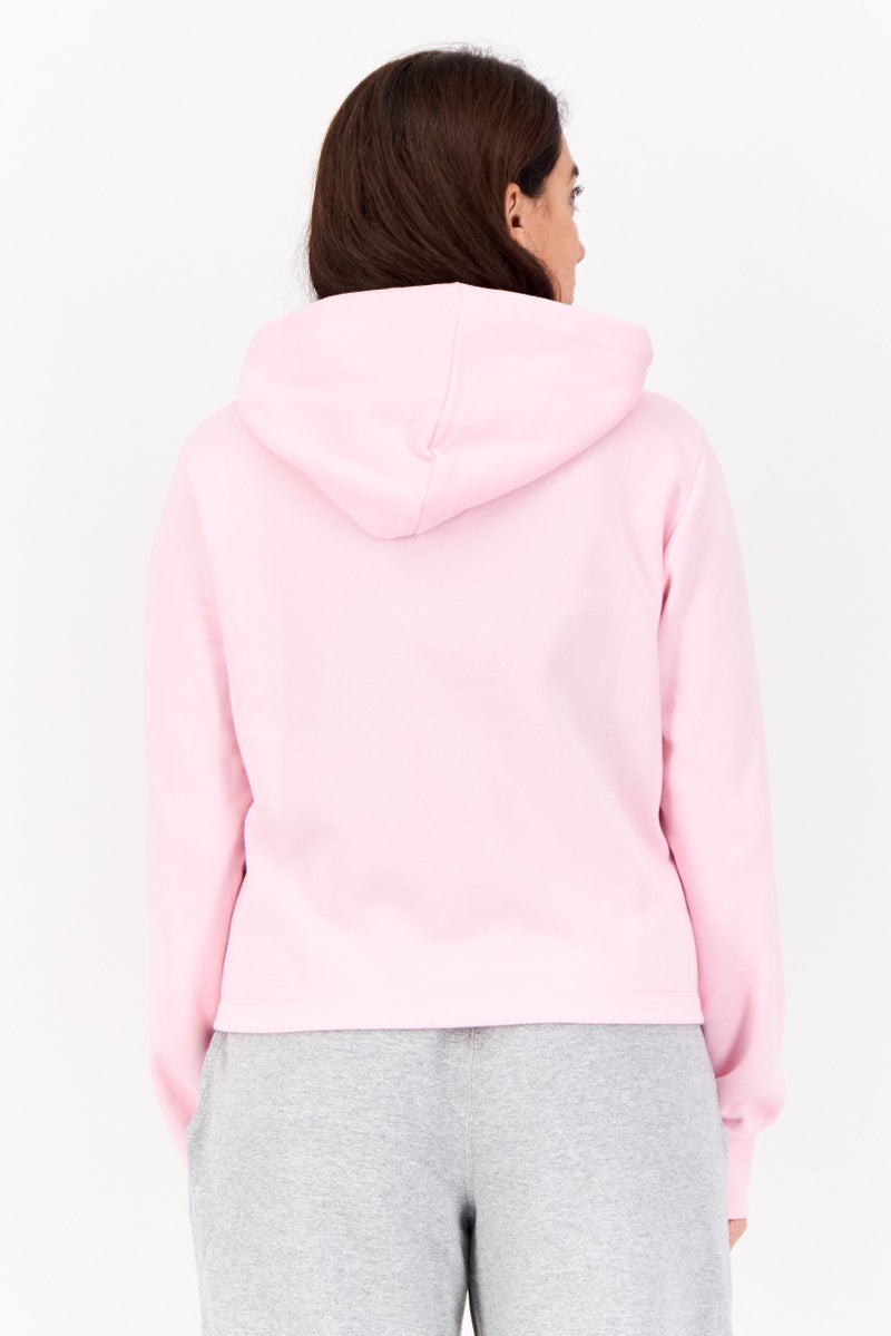 Champion Women Regular Fit Long Sleeve Outdoor Hoodie, Pink - Image 3