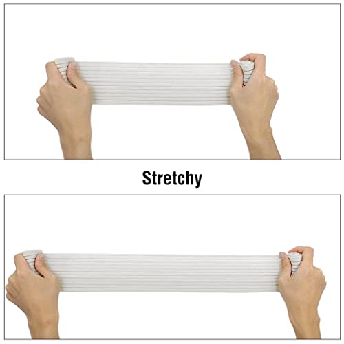 KimDaro High-Impact Breast Support Band,No-Bounce,Post Surgery Bra Strap,Adjustable Extra Sports Bra, Large Breast Stabilizer Band (white) - Image 3