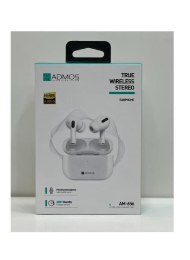 Admos Wireless Earbuds With Lightning Charging Case,Admos Bluetooth Headphones - Image 1