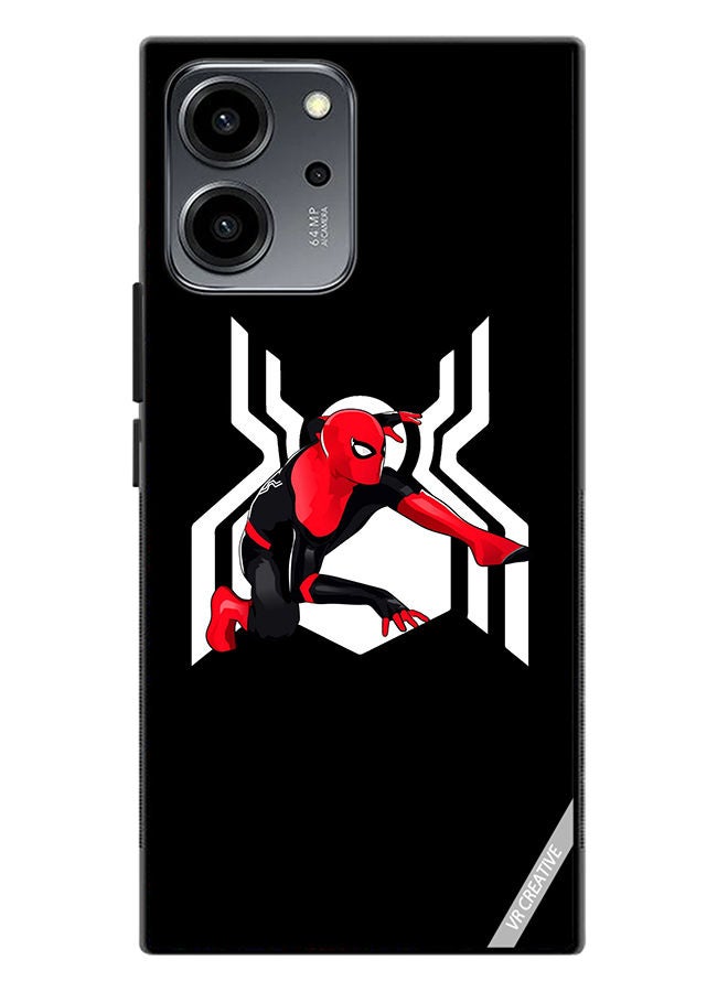 VR CREATIVE Protective Case Cover For Honor 80 SE Spiderman Design Multicolour - Image 1
