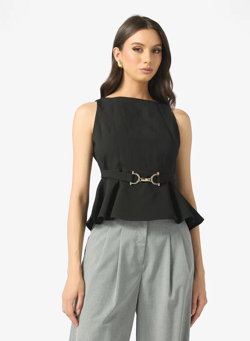 ELLA Peplum Top