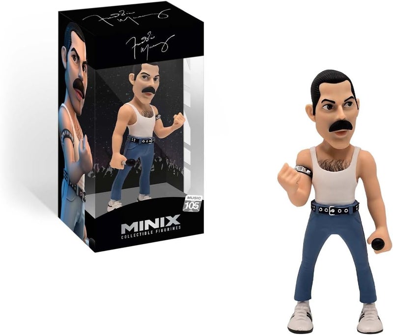 Minix Collectible Figurine - Height 12 cm Music #105 Compatible with Freddy Mercury Queen - Image 2