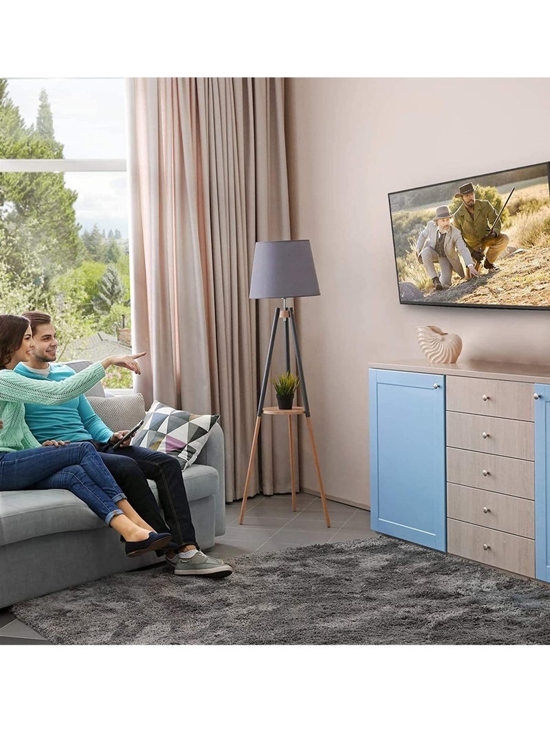 ELTRAZONE حامل تلفاز ثابت للجدار 26" - 75" قابل للتعديل، مناسب لجميع أنواع التلفزيونات، مع قدرة تحمل تصل إلى 50 كجم، VESA حتى 700 x 400 - Image 4