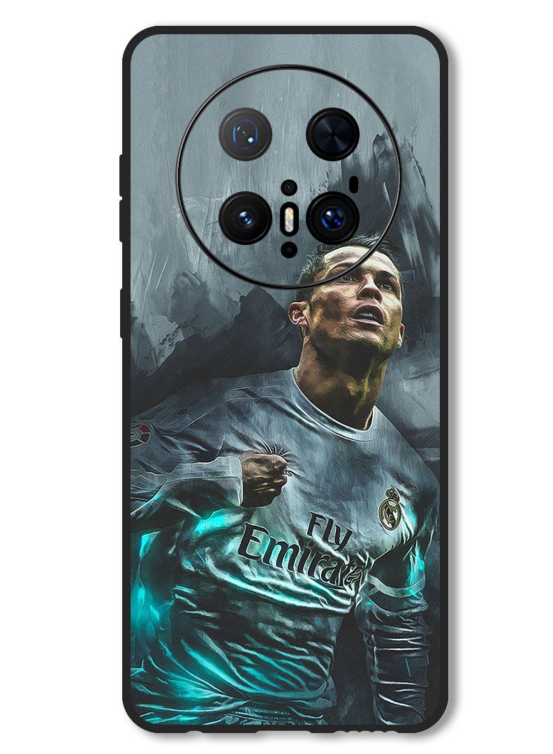 Theodor Case Compatible with Huawei Mate 70 Pro/ 70 Pro + Protection Shockproof Bumper Cover Cristiano Ronaldo (4) - Image 1