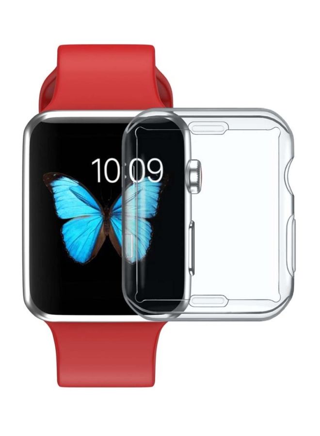 Protective Case Cover For Apple Series 3 42mm Clear - Image 1