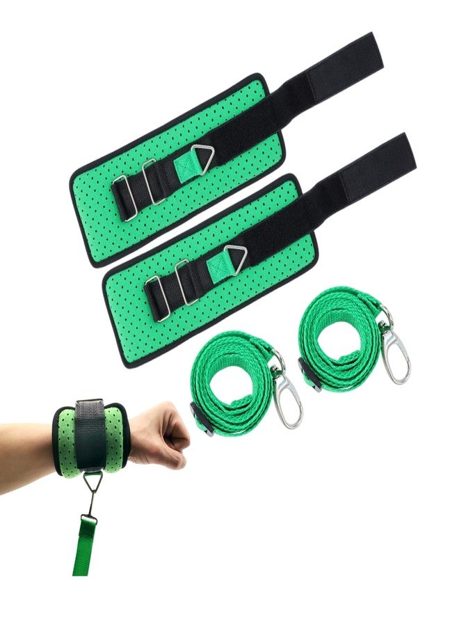 Lmaray Patient Medical Restraints Limb Holders 4 Pieces, Split-Type Hospital Bed Safety Straps of Perforated Velvet Cloth, Quick Release for Wrists, Ankles, Hospital Bed Restraints for Elderly - Image 1
