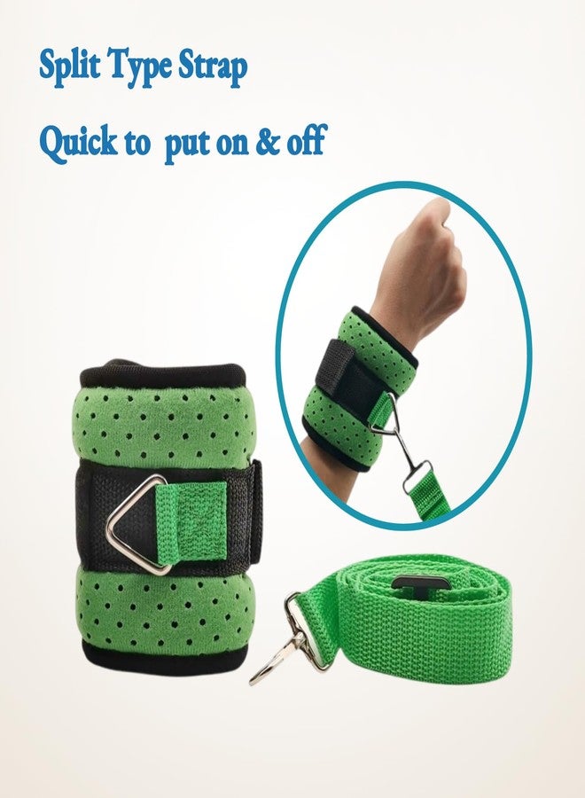 Lmaray Patient Medical Restraints Limb Holders 4 Pieces, Split-Type Hospital Bed Safety Straps of Perforated Velvet Cloth, Quick Release for Wrists, Ankles, Hospital Bed Restraints for Elderly - Image 5