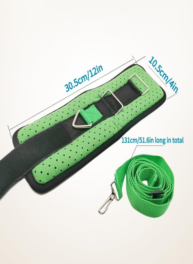 Lmaray Patient Medical Restraints Limb Holders 4 Pieces, Split-Type Hospital Bed Safety Straps of Perforated Velvet Cloth, Quick Release for Wrists, Ankles, Hospital Bed Restraints for Elderly - Image 4