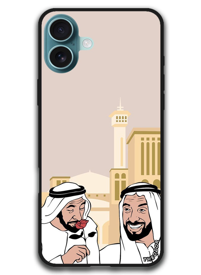 Theodor Protective Case Anti Scratch Shock Proof Bumper Cover For iPhone 16 (6.1)-inch Sheikh 2 - Image 1