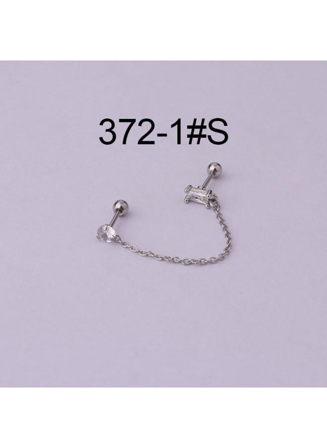 Thin Stainless Steel Double Ear Hole Bone Nail One-piece Korean Temperament Earrings Fashion Piercing - pzsku/ZBCD493A9F9BD60DFFA0BZ/45/_/1739900546/0a2fca61-40b4-40f9-aa25-ee47d54ee1d5