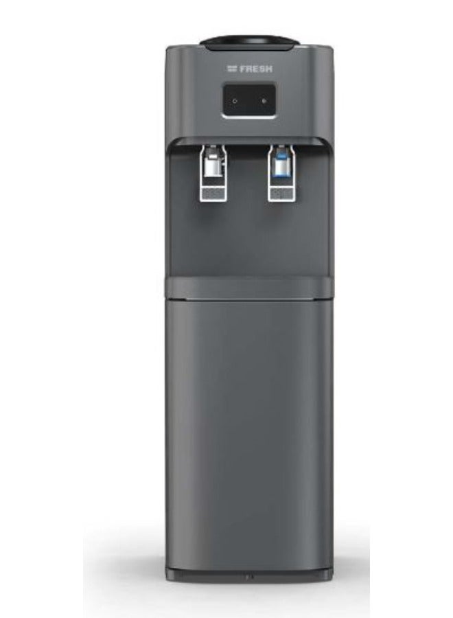 Fresh Water Cooler, Warm and Cold, 2 Taps, Silver - FW-17VFD2