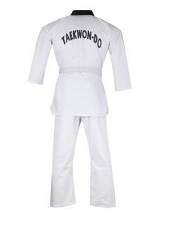 Spall Taekwondo Suit, Karate Uniform Brazilian BJJ Gi Jiu Jitsu Gi for Adults, Gi Uniform Durable Pant & Jacket, Sports Training Clothes Parts, Lightweight Student Karate Gi Martial Arts Uniform with Belt  - Image 3