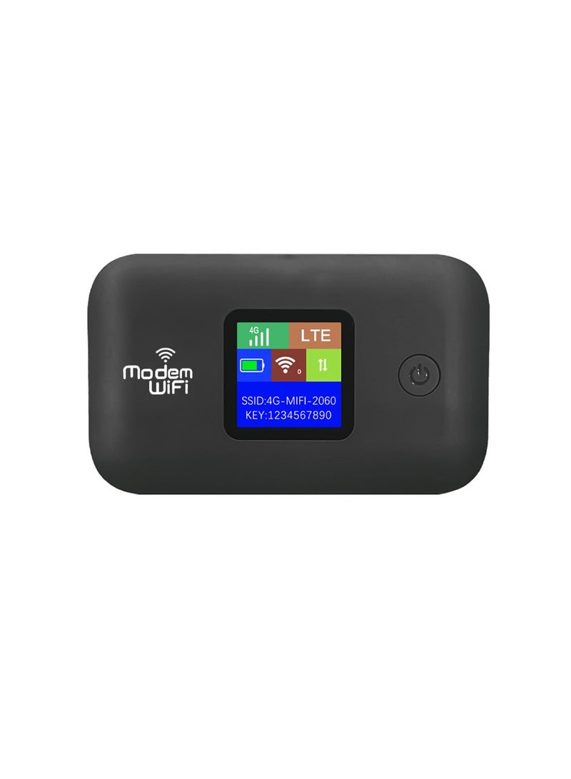 general Router WiFi 4G Portable Wireless Mini Modem Outdoor Hotspot 150mbps Pocket Mifi SIM Card Slot Repeater 3000mah (Asia Version: B1/B3/B5/B8/B38/B39/B40/B41) - Image 1