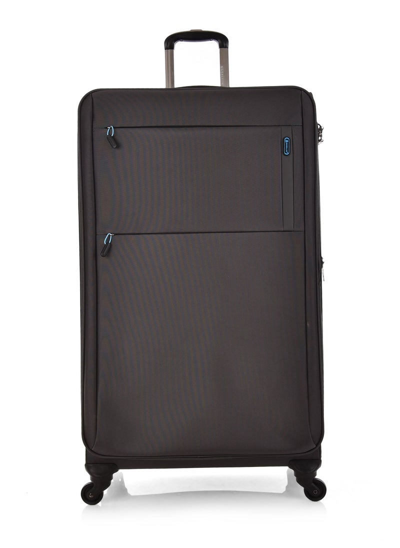 MAGELLAN Magellan Luggage Fabric Trolley 4 Piece Set Size 20/24/28/32 Inch 6184/4P charcoal  - Image 2