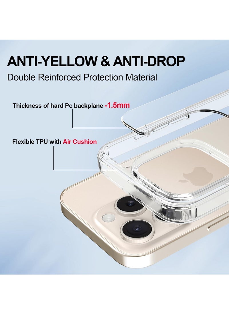 Denx Magnetic Matte Case for iPhone 16 Pro Compatible with MagSafe, Plating Luxury Cover, Matte Soft TPU Shockproof Protective Phone Case, Compatible with iPhone 16 Pro (Desert Titanium)  - Image 3