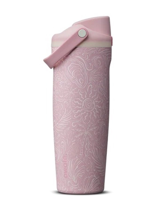 Owala 30oz FreeSip Sway Insulated Stainless Steel Water Bottle with Two-Way Spout, Built-In Straw and Bucket Handle, Made for Travel, School, and Sports,  BPA Free, Leak Proof - Image 1