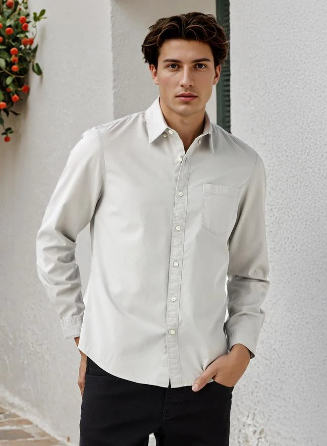 Lee Cooper Regular Fit Shirt with Collar
