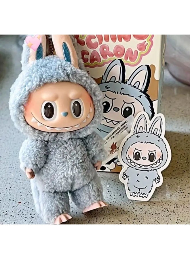 مونستار Labubu 1Pcs - Tasty Macarons Vinyl Box, Action Figures, Collectible Toys For Home Decor, Individual Box Comes In Random Design - Image 2