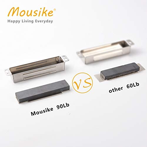 Mousike Magnetic Door Catch Heavy Duty 90lb Door Magnets with Strong Magnetic for Kitchen Cupboard Wardrobe Closet Cabinet Door Drawer Latch - Image 3