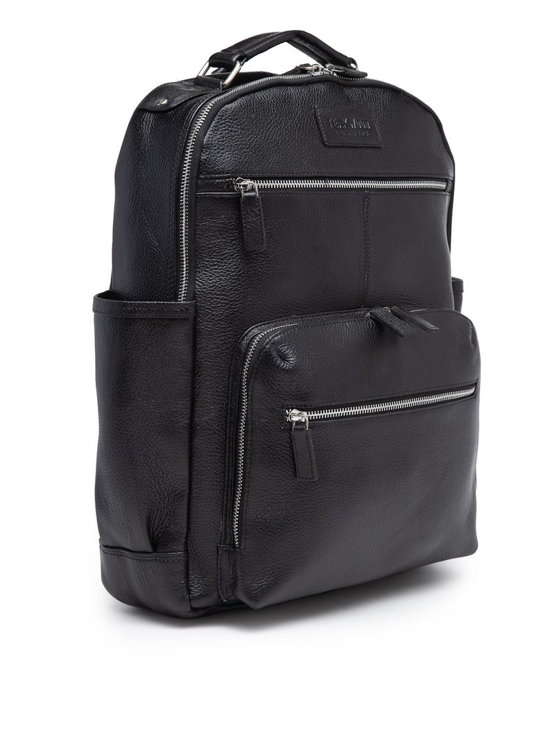 TEAKWOOD Genuine Leather Zip Closure Backpack  - Image 3