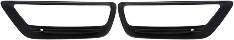 DEMULAX Car Front Bumper Fog Light Lamp Bezel Trim Set - Image 1