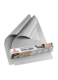 General Oven Liners for Bottom of Electric Gas Oven Reusable - 4 Pack Large Heavy Duty Nonstick teflon Oven Mat 17"x 25"- Oven Floor Protector Liner easy to clean-reduce spills stuck foods and clean up  - Image 1