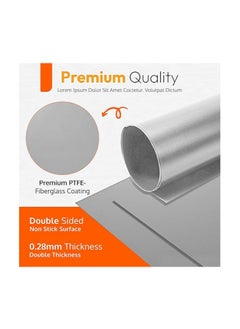 General Oven Liners for Bottom of Electric Gas Oven Reusable - 4 Pack Large Heavy Duty Nonstick teflon Oven Mat 17"x 25"- Oven Floor Protector Liner easy to clean-reduce spills stuck foods and clean up  - Image 3