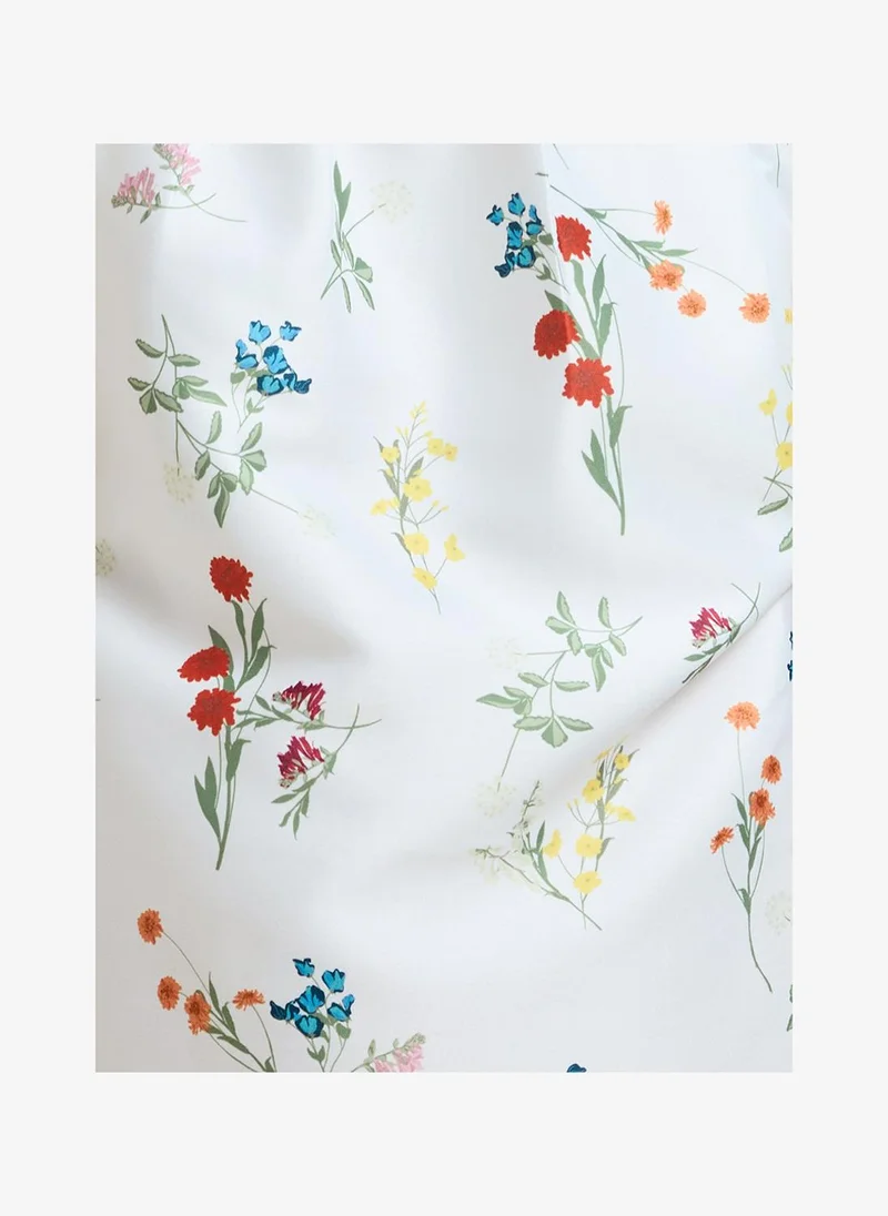 French Connection  Women's Structured Taffeta Christine Floral Bandeau Maxi Dress for Women | Best Price UAE