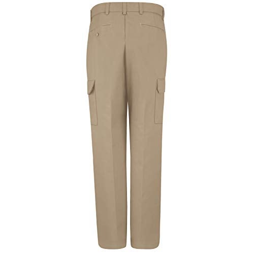 Red Kap Men's Industrial Cargo Pant, Khaki, 46W x 32L - Image 2
