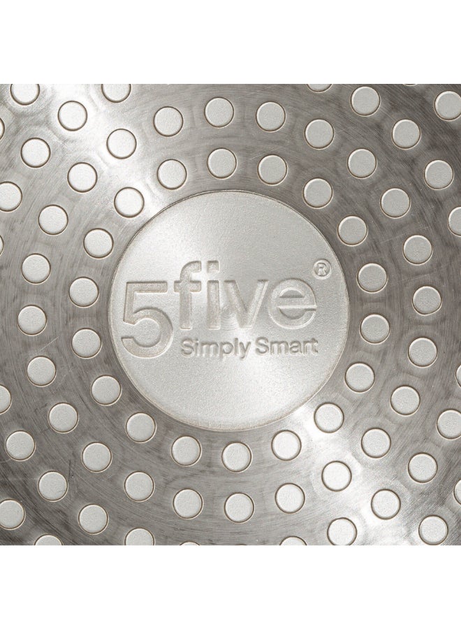 Five Simply Smart Nature Forged Aluminium Cooking Pan Grey and Brown 26 cm 111002A - Image 5