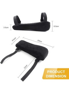 2Pcs Chair Armrest Pads Memory Foam Comfort Armrest Pad Wider And Thicker Universal Chair Arm Cover Relieving Pressure On Elbow And Forearm Suitable For Office Chair - pzsku/ZBCD5E3C7FB9E645470EBZ/45/_/1740915908/558b2040-65d5-4b3e-b73a-2a4965b86500